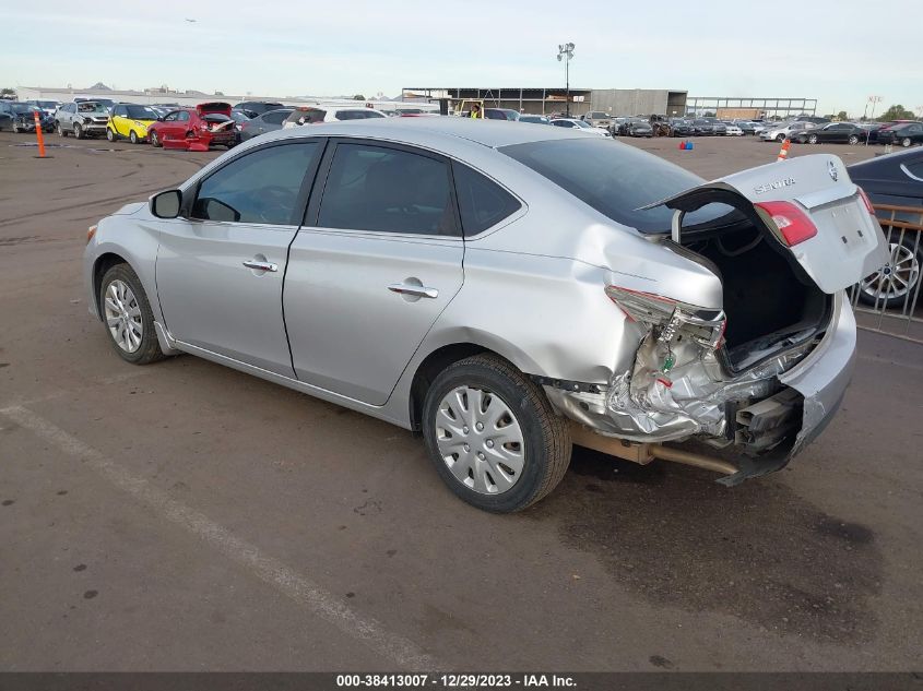 2016 NISSAN SENTRA S - 3N1AB7AP7GY210228