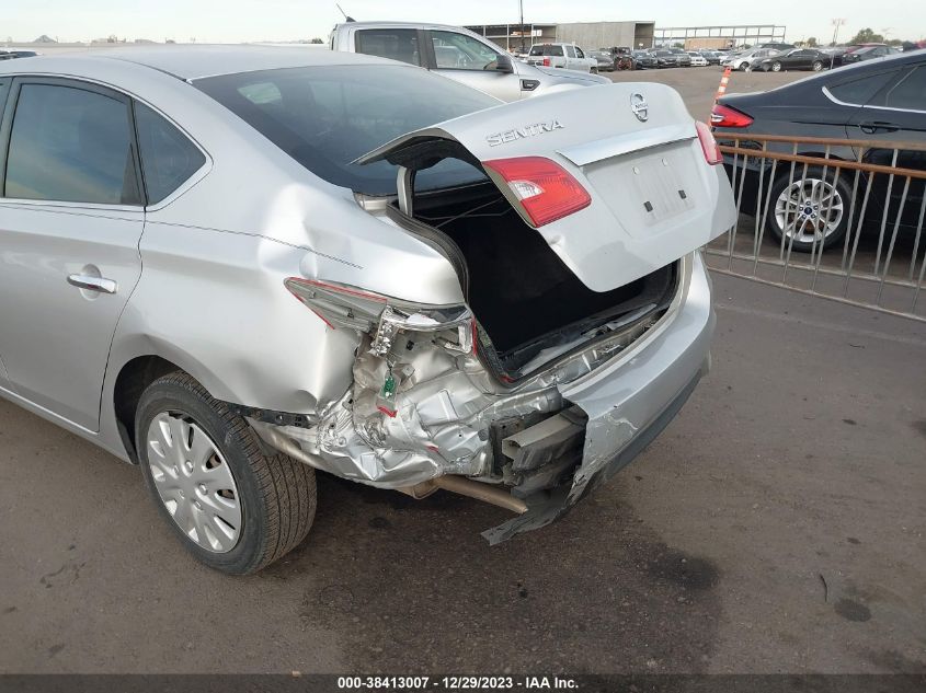 2016 NISSAN SENTRA S - 3N1AB7AP7GY210228