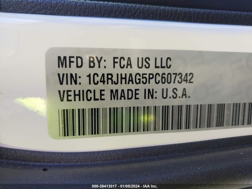 2023 JEEP GRAND CHEROKEE ALTITUDE X - 1C4RJHAG5PC607342