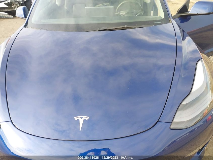 2022 TESLA MODEL 3 - 5YJ3E1EB9NF314933