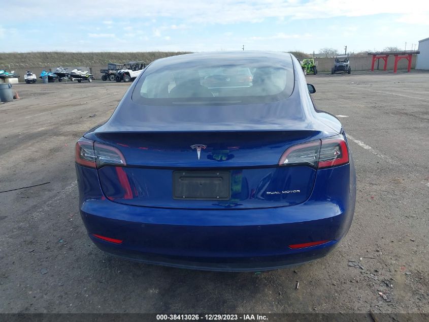 2022 TESLA MODEL 3 - 5YJ3E1EB9NF314933
