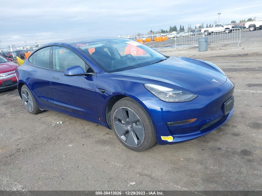 2022 TESLA MODEL 3 - 5YJ3E1EB9NF314933