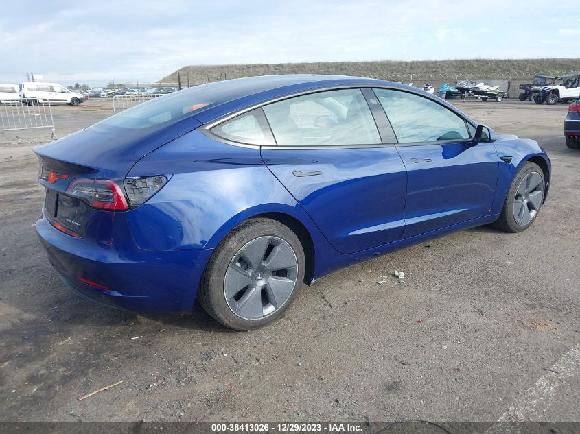 2022 TESLA MODEL 3 - 5YJ3E1EB9NF314933