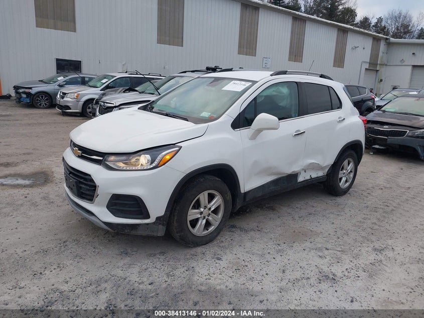 VIN KL7CJPSB8HB218444 2017 CHEVROLET TRAX 1LT