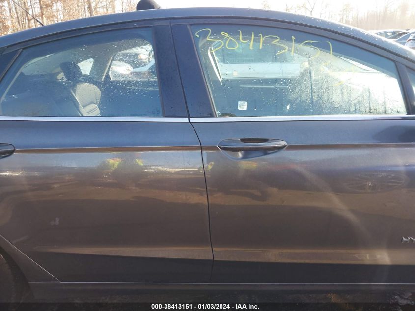 2015 FORD FUSION HYBRID SE - 3FA6P0LU7FR161481