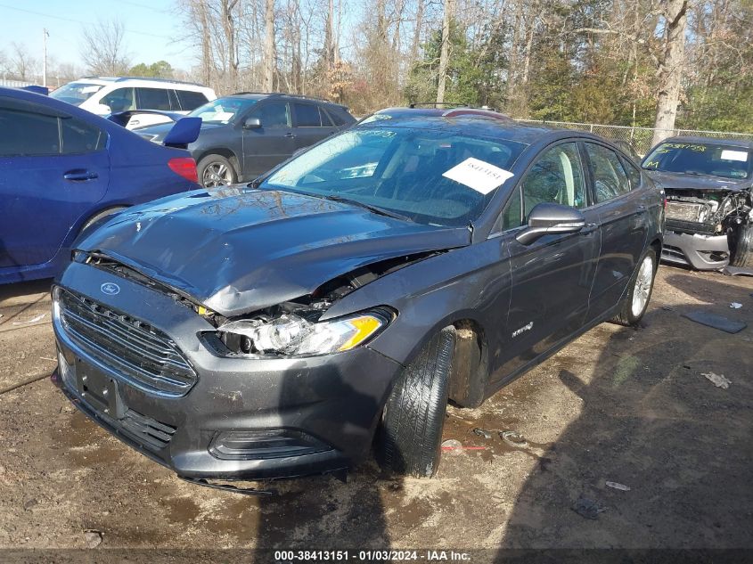 2015 FORD FUSION HYBRID SE - 3FA6P0LU7FR161481