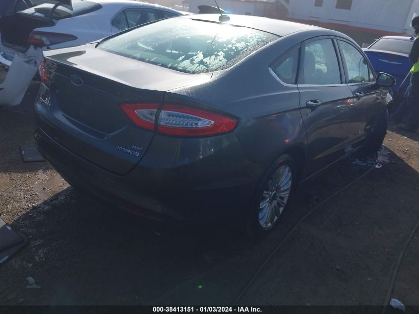 2015 FORD FUSION HYBRID SE - 3FA6P0LU7FR161481