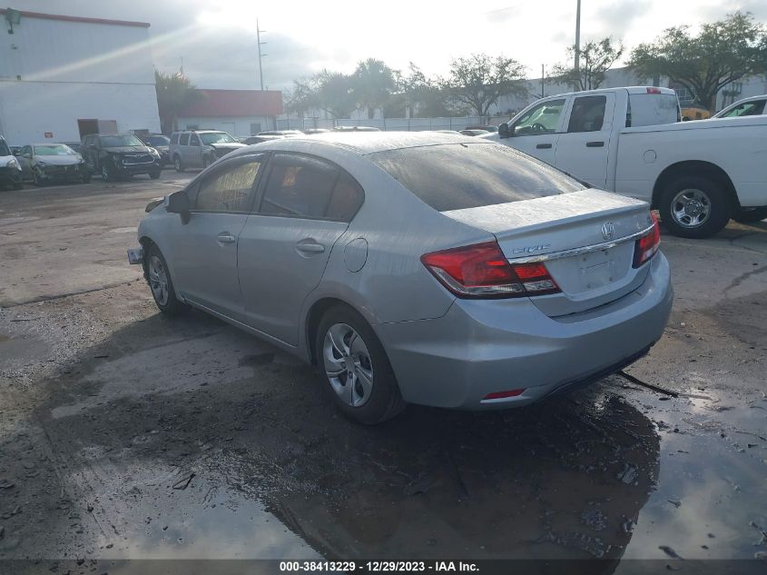 2013 HONDA CIVIC LX - 19XFB2F51DE005594