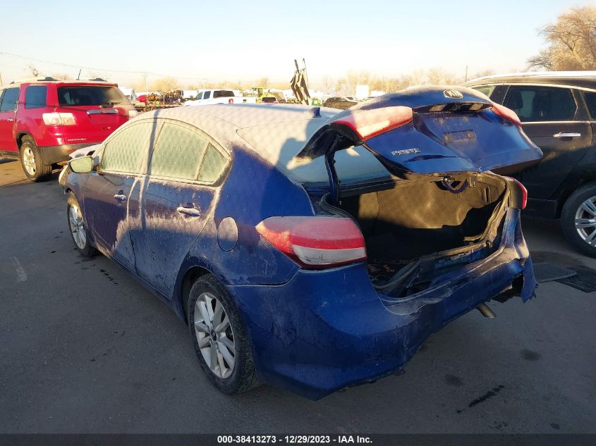 2017 KIA FORTE LX/S - 3KPFL4A76HE144742