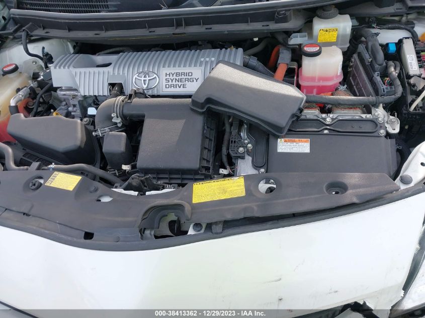 2014 TOYOTA PRIUS TWO - JTDKN3DU4E0376619