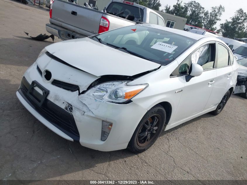 2014 TOYOTA PRIUS TWO - JTDKN3DU4E0376619