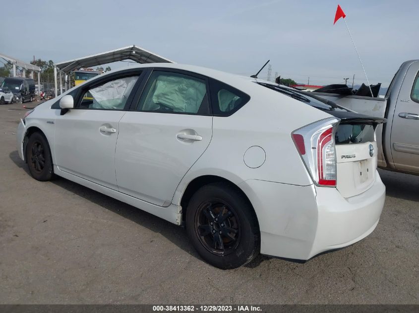 2014 TOYOTA PRIUS TWO - JTDKN3DU4E0376619