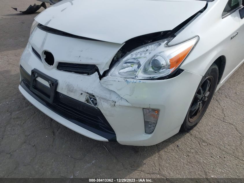 2014 TOYOTA PRIUS TWO - JTDKN3DU4E0376619