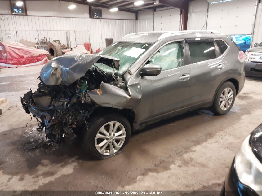 2015 NISSAN ROGUE SV - KNMAT2MV6FP532267
