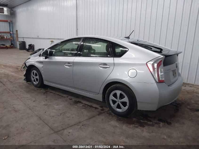 2014 TOYOTA PRIUS - JTDKN3DUXE1745123