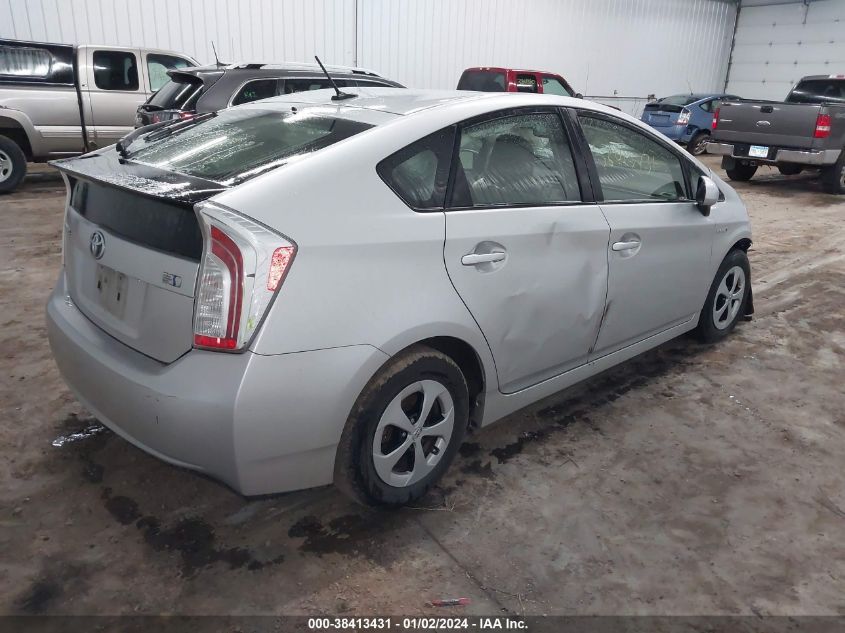 2014 TOYOTA PRIUS - JTDKN3DUXE1745123