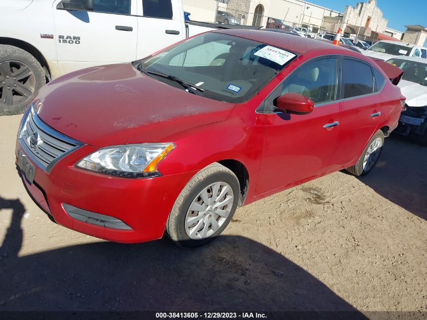 2013 NISSAN SENTRA S - 3N1AB7APXDL722803