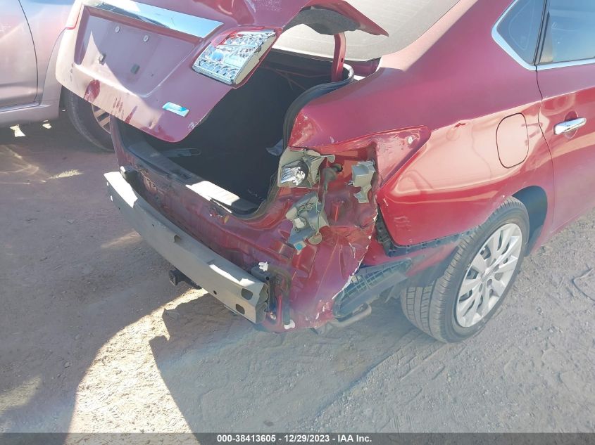 2013 NISSAN SENTRA S - 3N1AB7APXDL722803