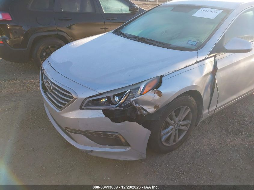 2015 HYUNDAI SONATA SE - 5NPE24AF1FH158806