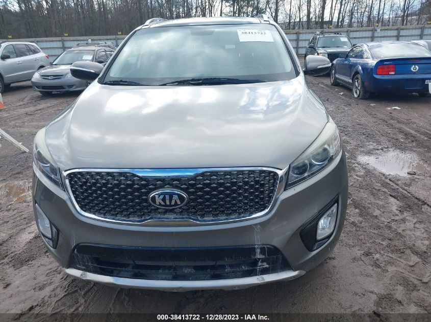 2016 KIA SORENTO 3.3L SX - 5XYPK4A51GG115110