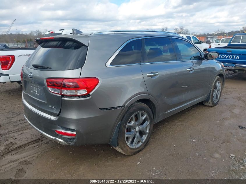 2016 KIA SORENTO 3.3L SX - 5XYPK4A51GG115110