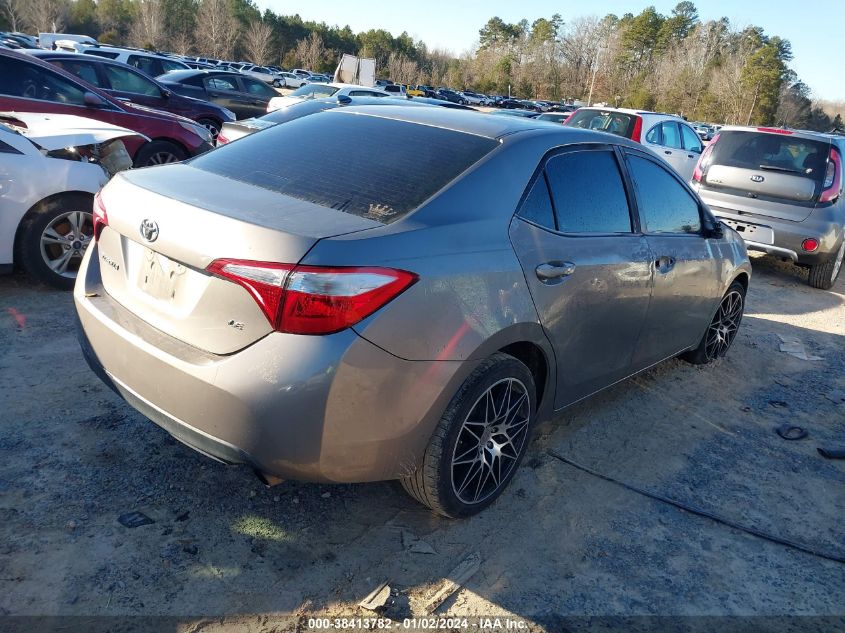 2016 TOYOTA COROLLA L/LE/LE PLS/PRM/S/S PLS - 2T1BURHEXGC661164