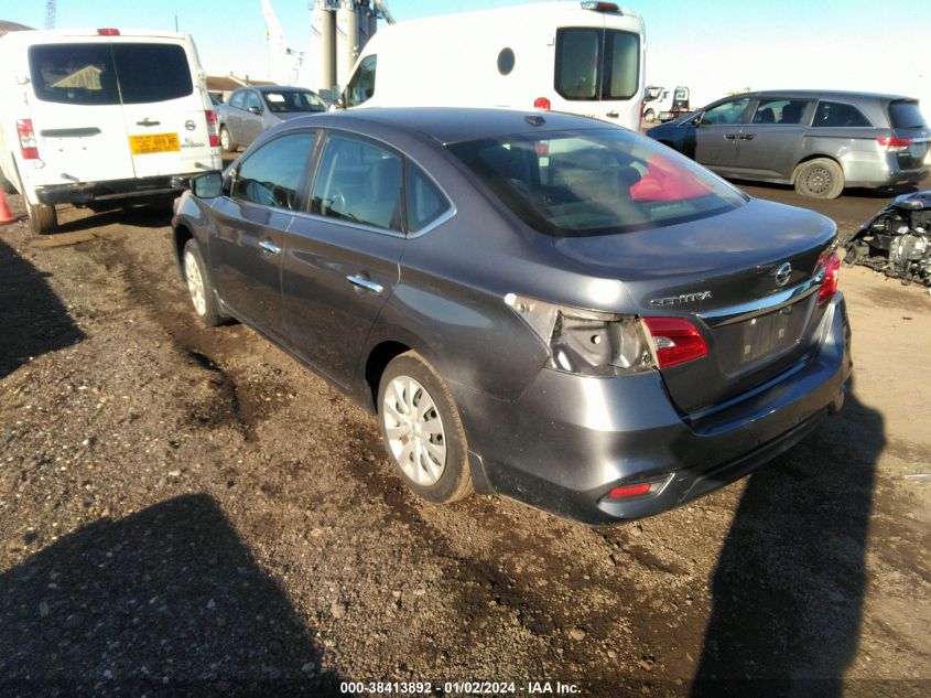 2017 NISSAN SENTRA S/SV/SR/SL - 3N1AB7APXHY282185