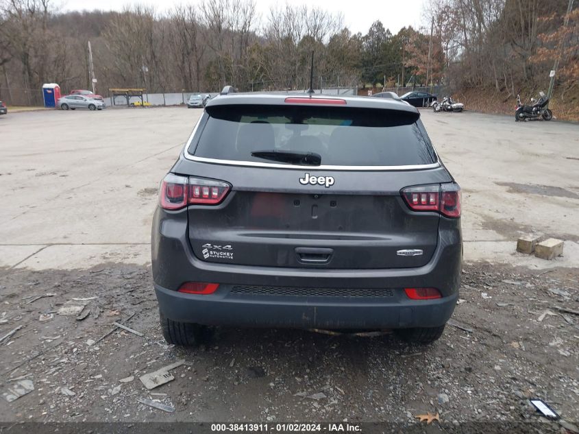 2018 JEEP COMPASS LATITUDE 4X4 - 3C4NJDBB7JT178517