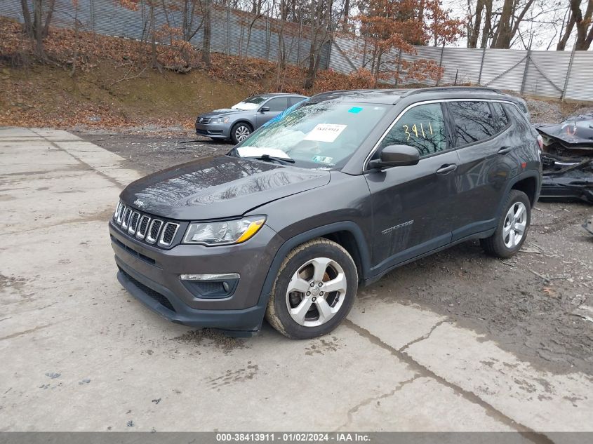 2018 JEEP COMPASS LATITUDE 4X4 - 3C4NJDBB7JT178517