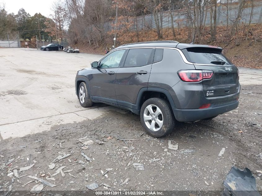 2018 JEEP COMPASS LATITUDE 4X4 - 3C4NJDBB7JT178517