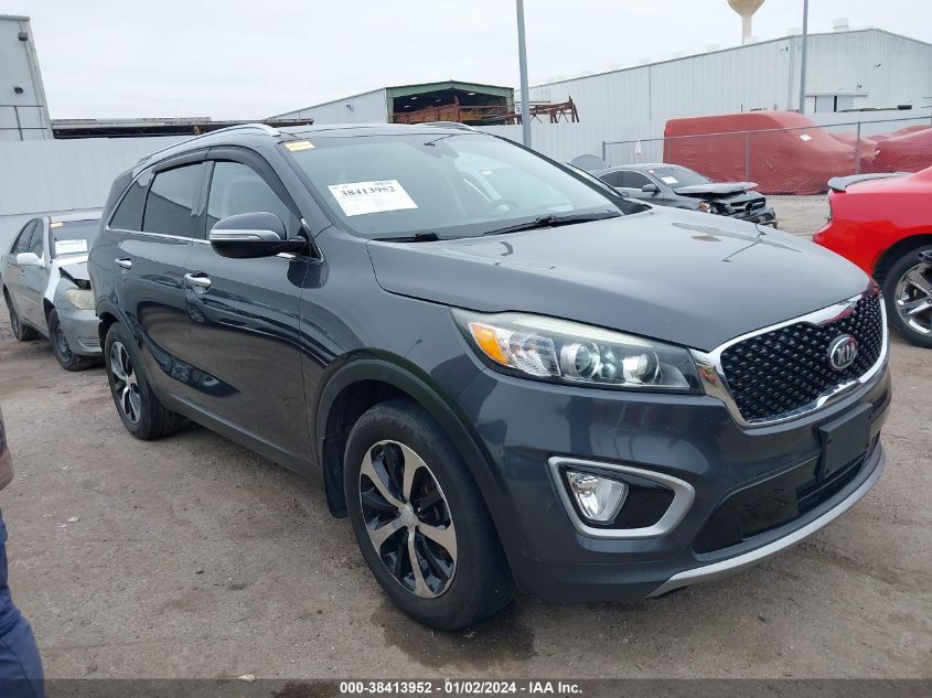 2018 KIA SORENTO 3.3L EX - 5XYPH4A58JG340243