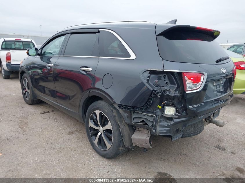 2018 KIA SORENTO 3.3L EX - 5XYPH4A58JG340243