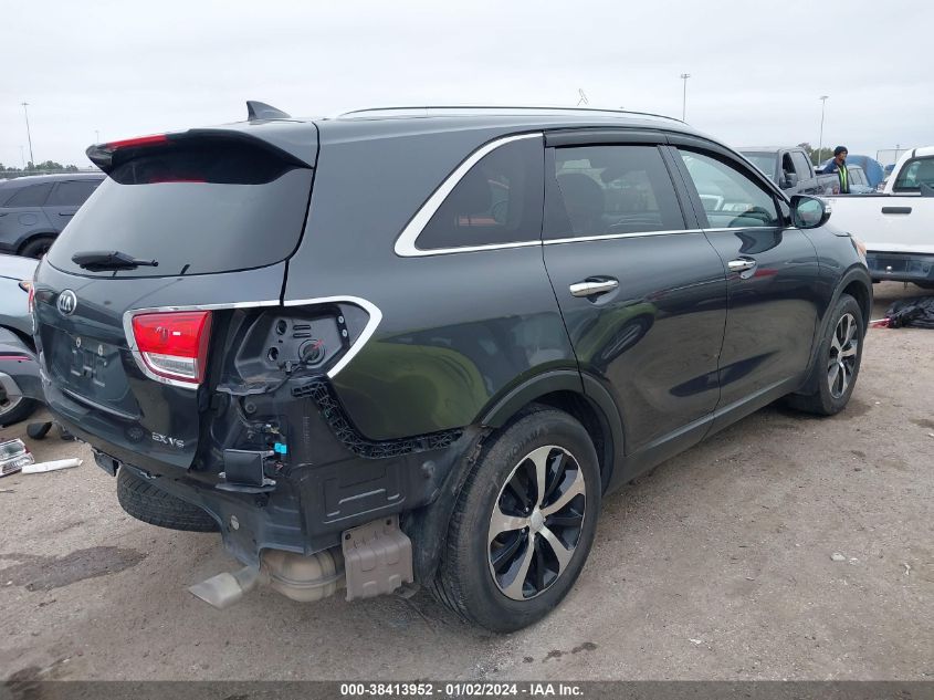 2018 KIA SORENTO 3.3L EX - 5XYPH4A58JG340243