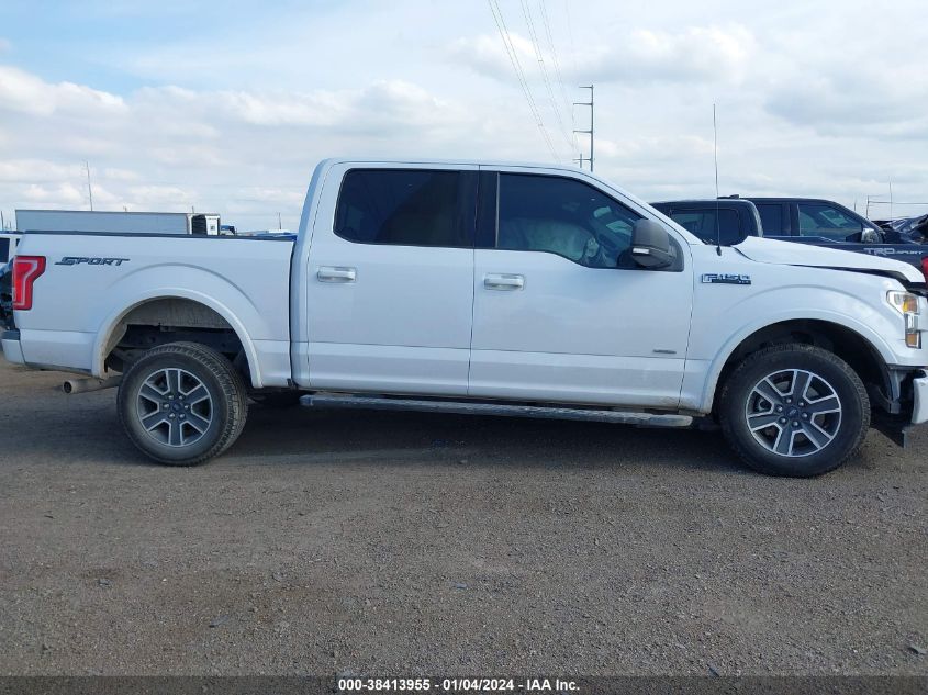 2017 FORD F-150 XLT - 1FTEW1CG6HKC23176