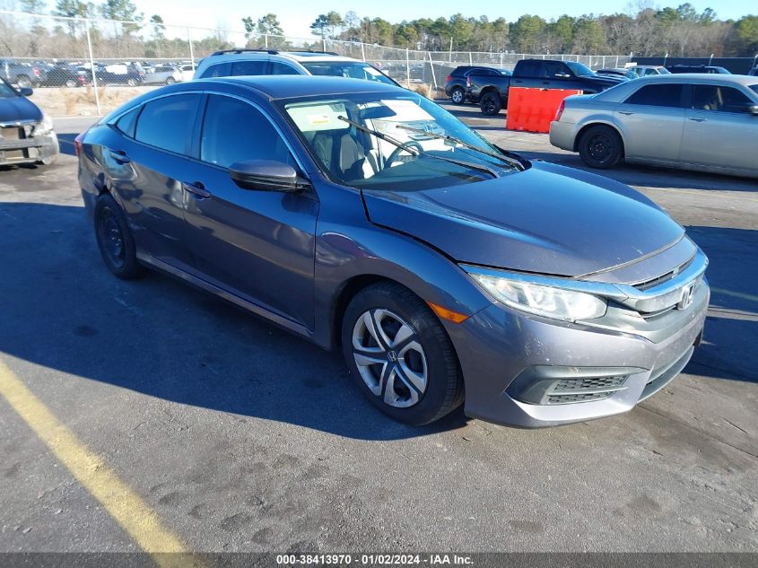 19XFC2F59JE001818 HONDA CIVIC LX 2018