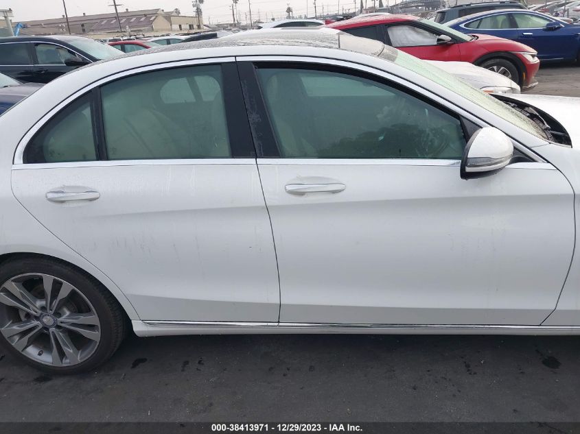 2016 MERCEDES-BENZ C 300 LUXURY/SPORT - 55SWF4JB4GU173952
