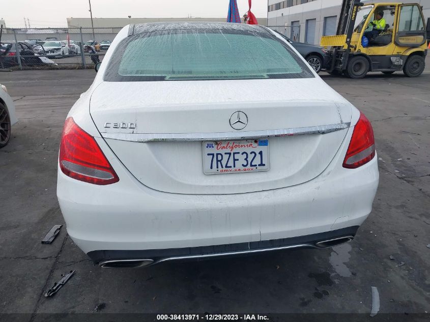 2016 MERCEDES-BENZ C 300 LUXURY/SPORT - 55SWF4JB4GU173952
