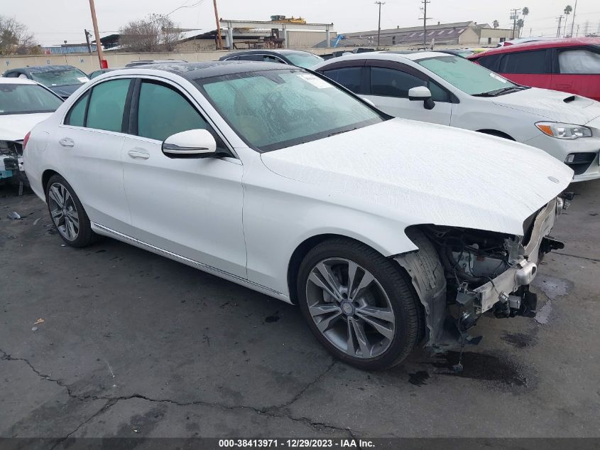 2016 MERCEDES-BENZ C 300 LUXURY/SPORT - 55SWF4JB4GU173952