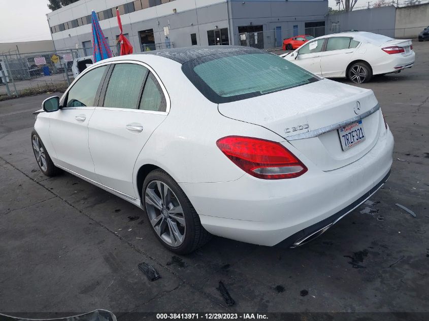 2016 MERCEDES-BENZ C 300 LUXURY/SPORT - 55SWF4JB4GU173952