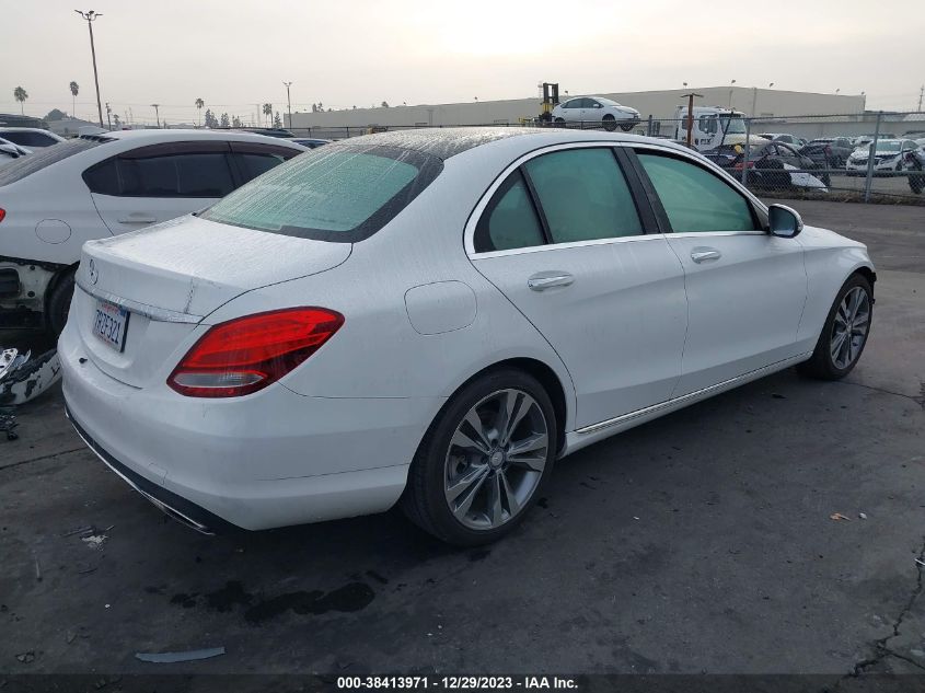 2016 MERCEDES-BENZ C 300 LUXURY/SPORT - 55SWF4JB4GU173952
