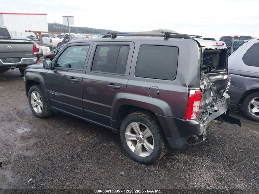 2017 JEEP PATRIOT LATITUDE - 1C4NJRFB3HD175332