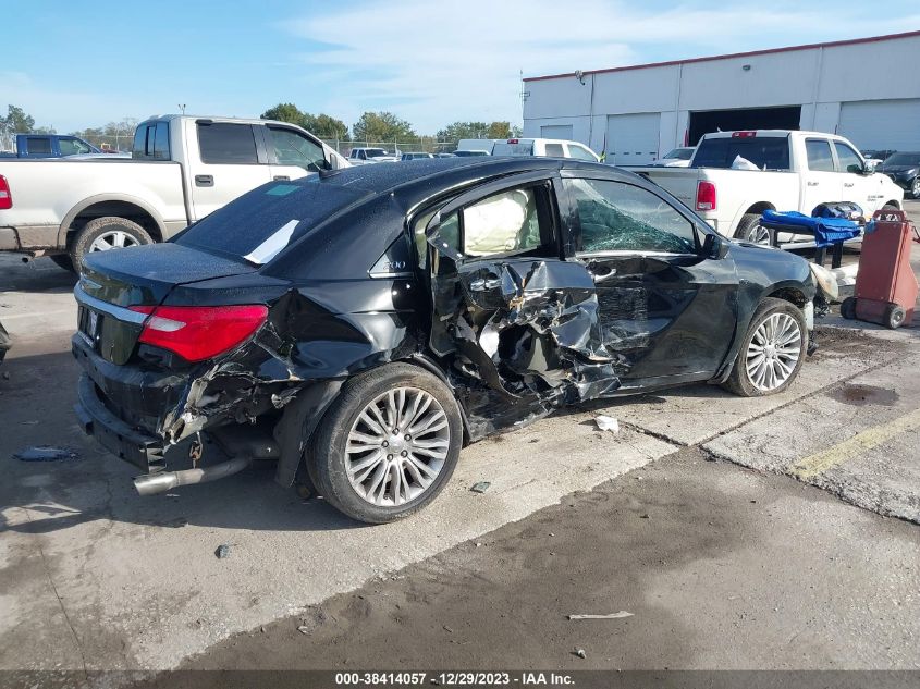 2013 CHRYSLER 200 LIMITED - 1C3CCBCG2DN578168