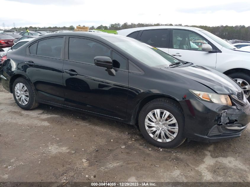 2015 HONDA CIVIC LX - 19XFB2F54FE018357