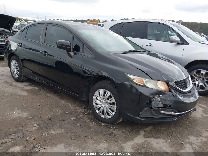 2015 HONDA CIVIC LX - 19XFB2F54FE018357