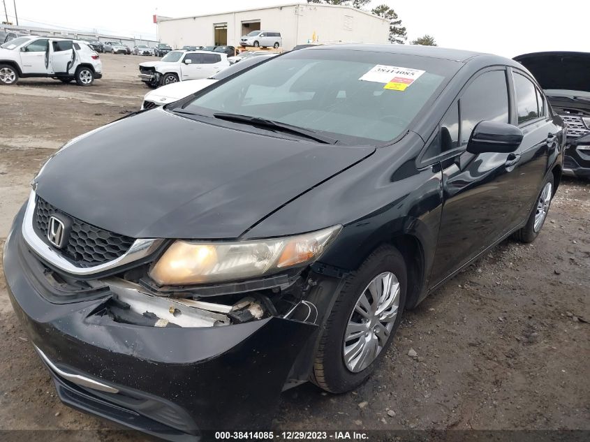 2015 HONDA CIVIC LX - 19XFB2F54FE018357
