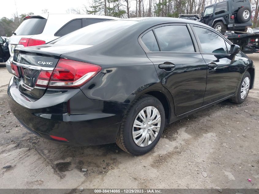 2015 HONDA CIVIC LX - 19XFB2F54FE018357