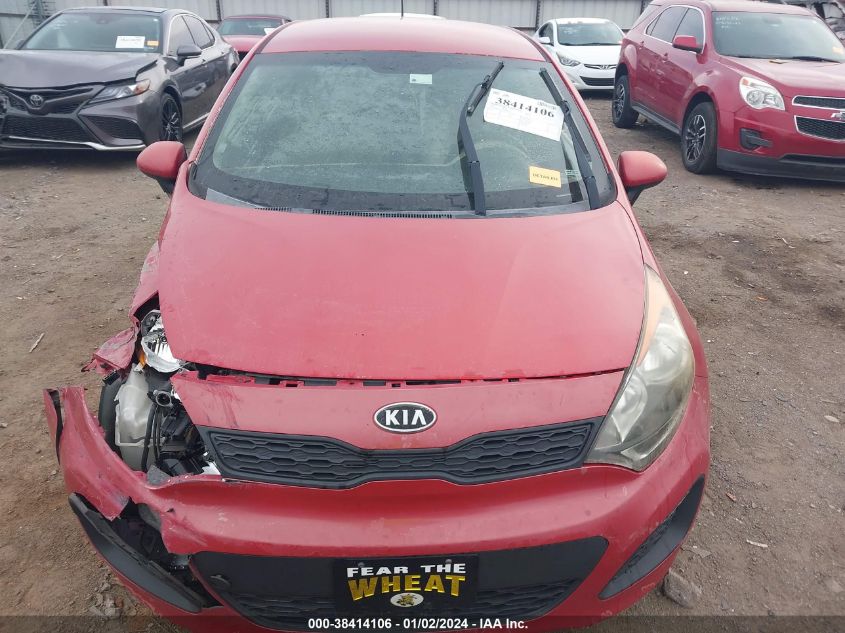 KNADM5A36C6088708 | 2012 KIA RIO5