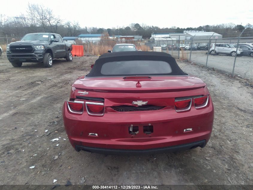 2013 CHEVROLET CAMARO 1LT - 2G1FB3D36D9197206