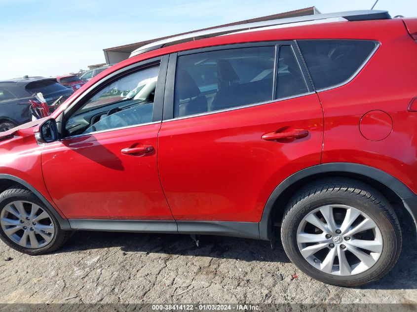 2013 TOYOTA RAV4 LIMITED - 2T3DFREV3DW103942