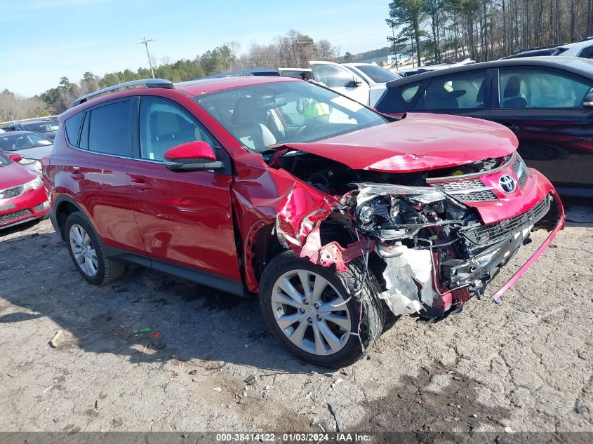 2013 TOYOTA RAV4 LIMITED - 2T3DFREV3DW103942